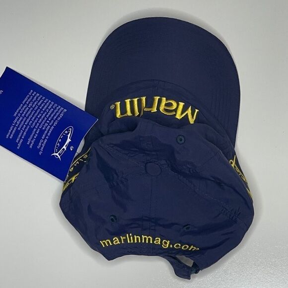 Blue Fin Marlin Blue-Gold Ball Cap - Picture 6 of 6